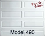 Residential Garage Door Model 490
